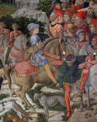 Il Viaggio dei Magi (dettaglio)