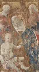 Vergine e Bambino con i Santi Girolamo e Pietro(?) e Angeli