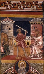 Il massacro degli innocenti di Berlinghiero Berlinghieri (ca 1175-1235/42)