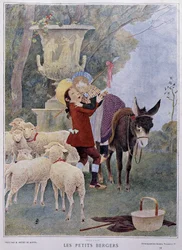 Piccoli Pastori - di Boutet de Monvel, inizio del XX secolo