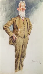 Ritratto di George Bernard Shaw, c.1925