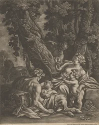 Una famiglia di satiri