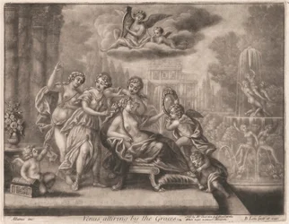 Venere vestita dalle Grazie