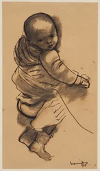 Bambino in braccio