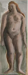 Figura femminile in piedi