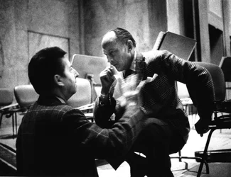 Henri DUTILLEUX con Paul Sacher, XX secolo.