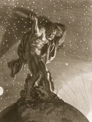 Atlante sostiene i cieli sulle sue spalle, 1731