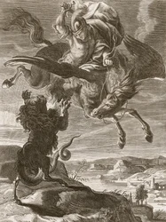 Bellerofonte combatte la Chimera, 1731