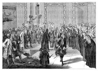Sepoltura in una chiesa, 1885