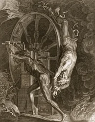 Issione nel Tartaro sulla ruota, 1731