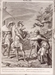 Fineo è liberato dalle Arpie da Calais e Zetes, 1731
