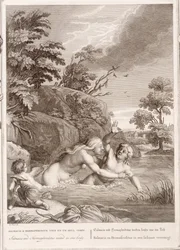 Salmacis e Ermafrodito uniti in un solo corpo, 1731