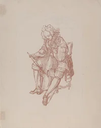 Il suonatore di viola da gamba, 1707