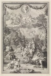 Frontespizio per le Metamorfosi di Ovidio