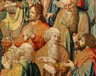 Arazzo fiammingo. Passione di Gesù. Patrimonio Nazionale inv 10005817