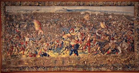 La battaglia di Pavia: Sconfitta della cavalleria francese e la fanteria imperiale si impadronisce dell