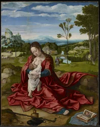Riposo durante la fuga in Egitto, c.1518