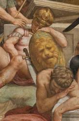 Controfacciata, Bernardino Gatti, Resurrezione 1529, (dettaglio)