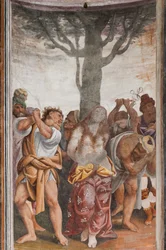 (dettaglio) Il martirio di Santa Caterina