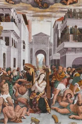 (dettaglio) Il martirio di Santa Caterina