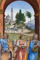 Presentazione di Gesù al Tempio (dettaglio)