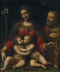 La Sacra Famiglia con Giovanni Battista