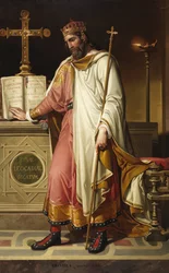 Ritratto del re visigoto Chintila