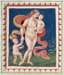 Allegoria della carità (dettaglio)