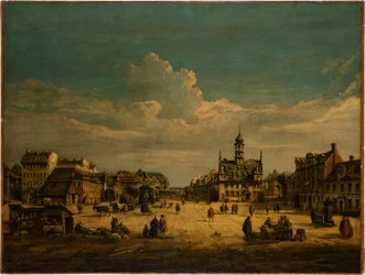 Dresda Neustadt con vista verso nord