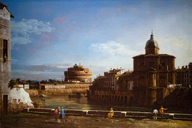 Due vedute di Roma