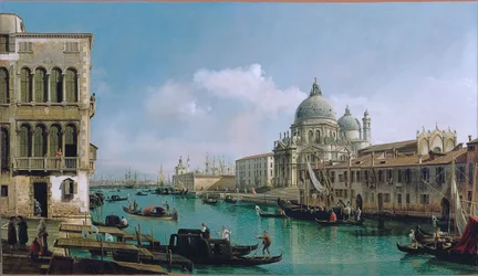 Vista sul Canal Grande: Santa Maria della Salute e la Dogana da Campo Santa Maria Zobenigo