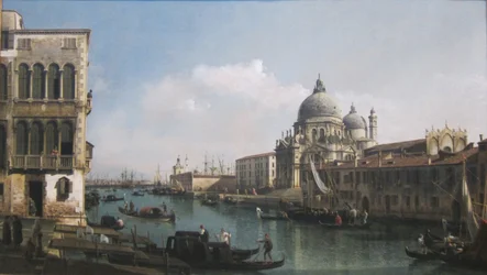 Vista sul Canal Grande: Santa Maria della Salute e la Dogana da Campo Santa Maria Zobenigo