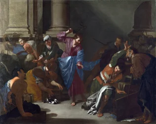 Cristo che scaccia i mercanti dal tempio