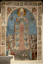 Madonna della Misericordia di Bernardo Daddi (1290-1350)