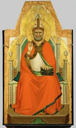San Pietro o un santo vescovo (dipinto su tavola)