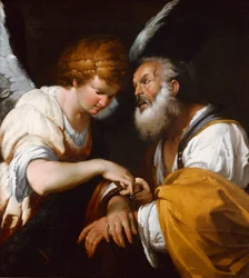 San Pietro liberato da un angelo, 1635 circa (olio su tela)