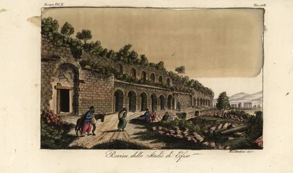 Rovine dello stadio di Efeso, Grecia