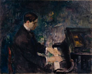 Nils Larsen che suona