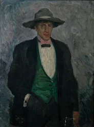 Il pittore Niels Astrup