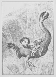 Divina Commedia di Dante, Inferno, Tavola XXIX (litografia)