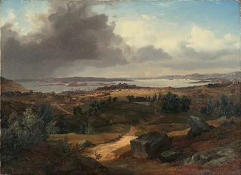 Christiania vista da Sinsen