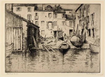 Negozio di barche, Venezia