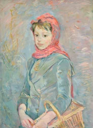 Francese: Fillette portant un panier