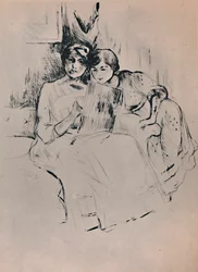 La lezione di disegno, c.1888-1890, 1946
