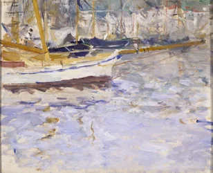 Il porto di Nizza, inverno 1881-82