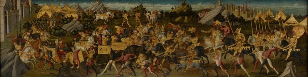 Scipione Africano sconfigge Annibale, c.1470