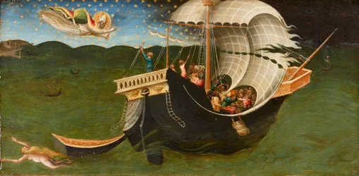 San Nicola di Bari che scaccia la tempesta, 1433-1435