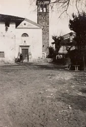 Album della Prima Guerra Mondiale in Friuli-Venezia Giulia: la chiesa di Soleschiano Manzano, 01-03/1916