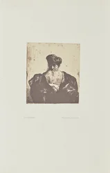 [Vecchio con barba, berretto di pelliccia e mantello di velluto]