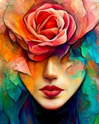 Bacio da una rosa, 2022 circa